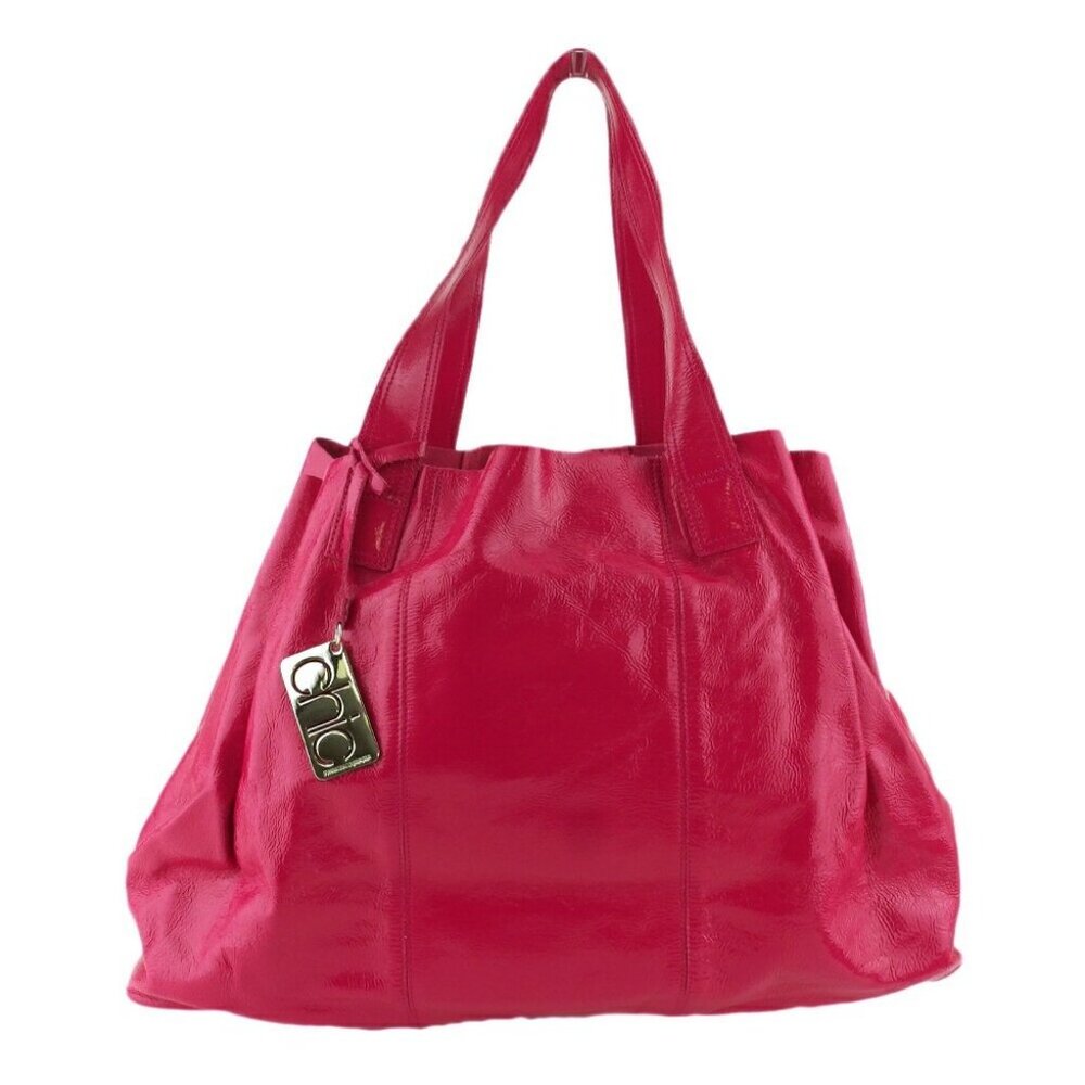 FRANCESCO BIASIA Tote Bag Pink Silver Women Authentic secondhand